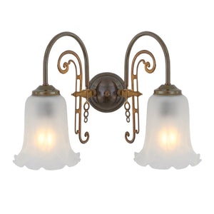 Medan two-arm wall light - View 2