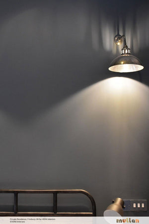 Paris Industrial Wall Light - View 12