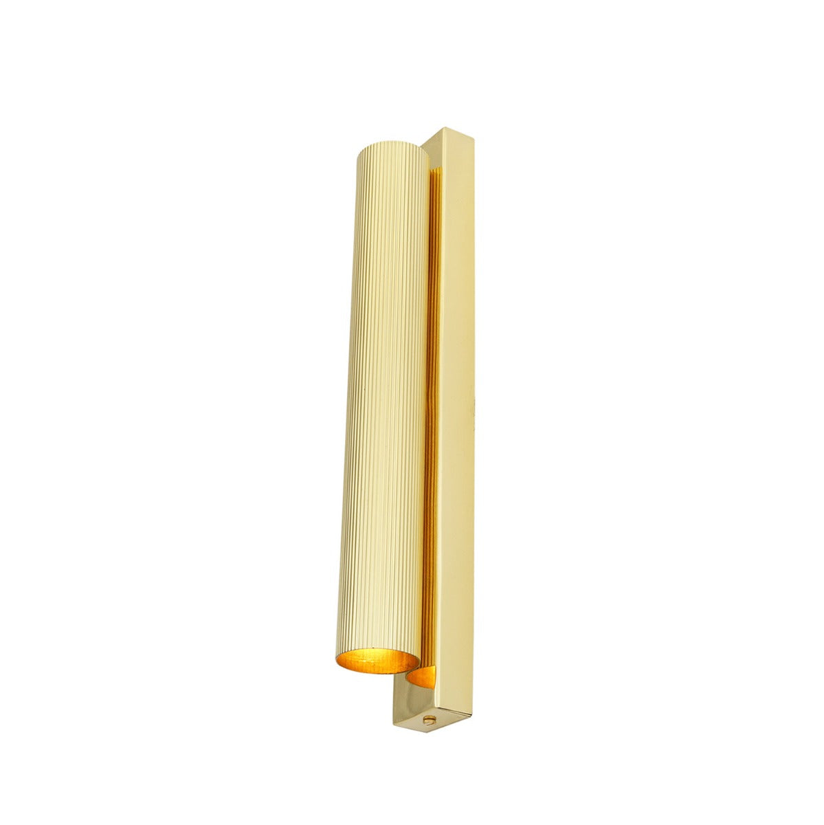 Royce Modern Brass Wall Light - View 9