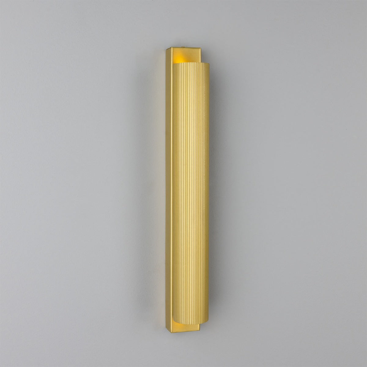 Royce Modern Brass Wall Light - View 3