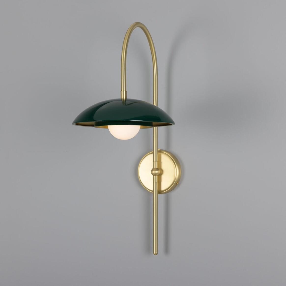 Marrakesh Art Deco Arc Wall Light 60cm IP20 - Wear and Tear