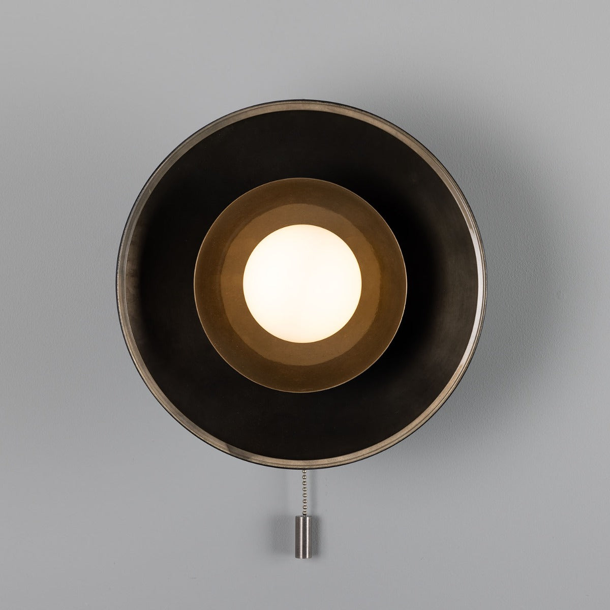 Marrakesh Art Deco Wall Light with Pull Chain 25cm IP20
