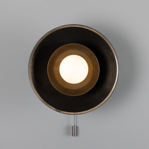 Marrakesh Art Deco Wall Light with Pull Chain 25cm IP20