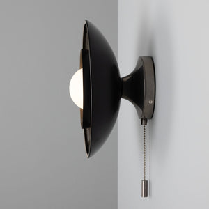 Marrakesh Art Deco Wall Light with Pull Chain 25cm IP20