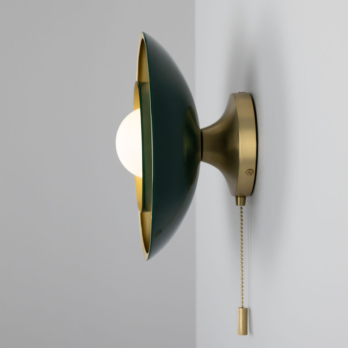 Marrakesh Art Deco Wall Light with Pull Chain 25cm IP20