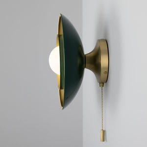 Marrakesh Art Deco Wall Light with Pull Chain 25cm IP20