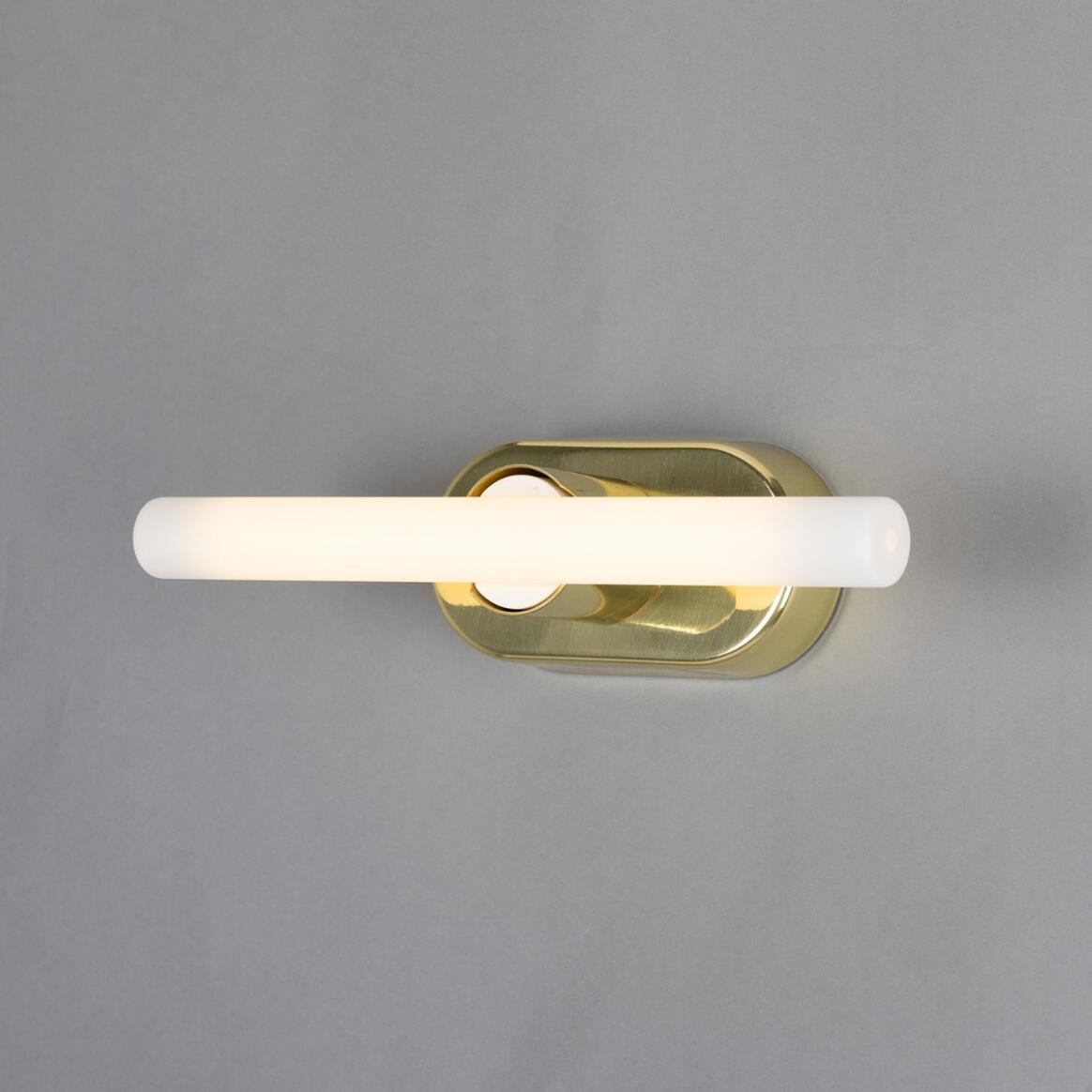 Valencia Brass Mirror Wall Light 16cm IP20 - Subtle Wear