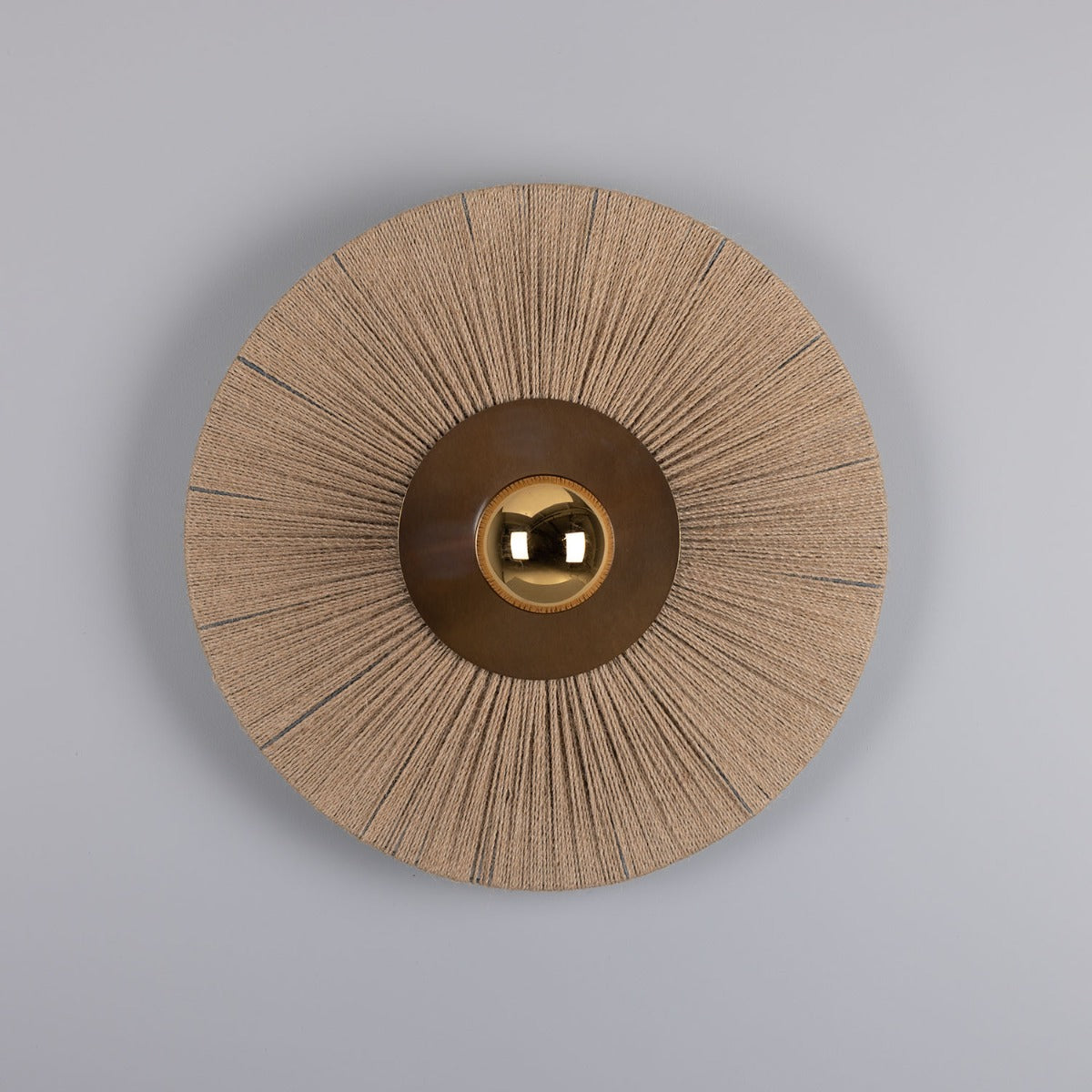 Syracuse Raffia Rope Wall Light 54cm - View 4