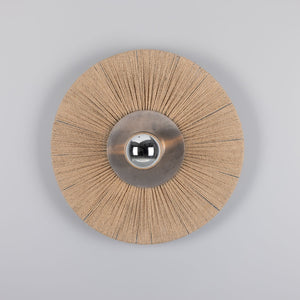 Syracuse Raffia Rope Wall Light 54cm - View 6