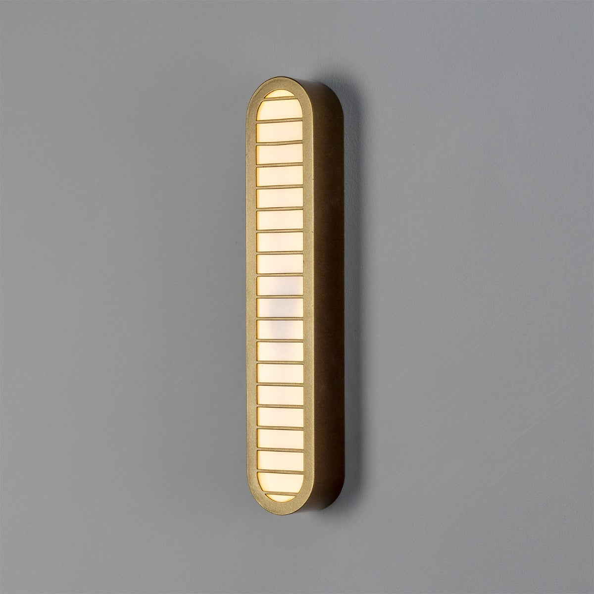 Durban LED Vertical Grille Wall Light 40cm IP20 - View 5