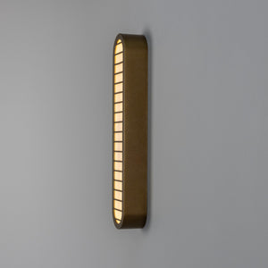 Durban LED Vertical Grille Wall Light 40cm IP20 - View 7