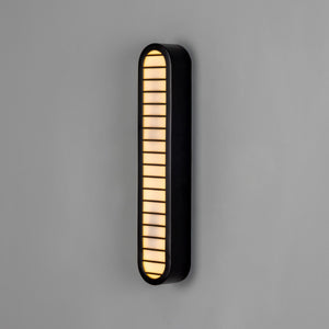 Durban LED Vertical Grille Wall Light 40cm IP20 - Main View