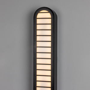 Durban LED Vertical Grille Wall Light 40cm IP20 - View 4