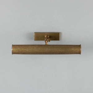 Cambridge Adjustable Reeded Brass Picture Light 35.5cm IP20 - View 2