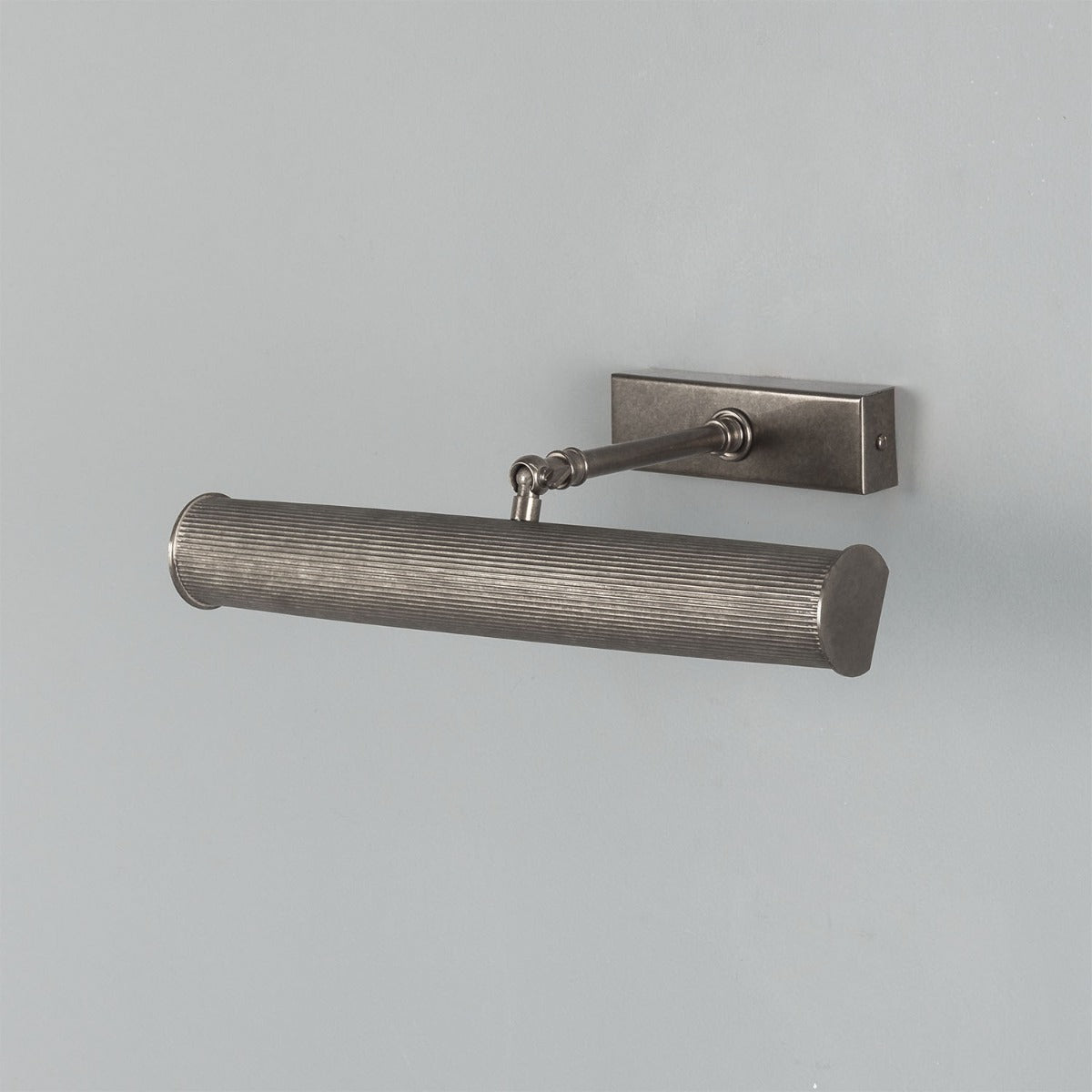 Cambridge Adjustable Reeded Brass Picture Light 35.5cm IP20 - View 5