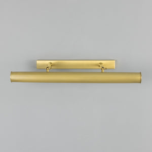 Cambridge Adjustable Reeded Brass Picture Light 60.5cm IP20 - View 13