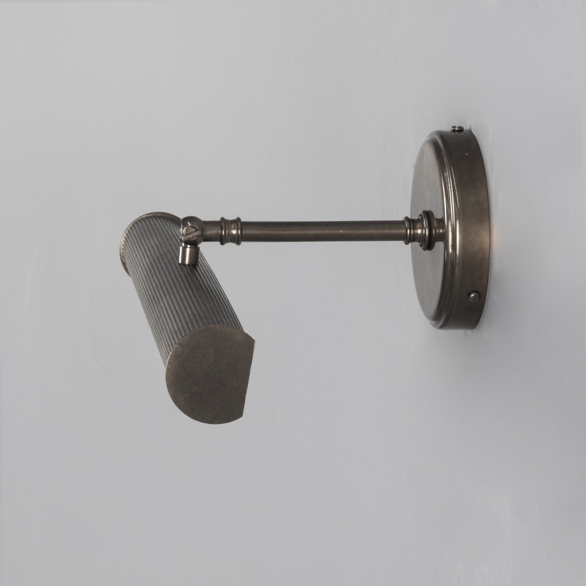 Bilbury Adjustable Reeded Brass Picture Light 35.5cm IP20 - View 7