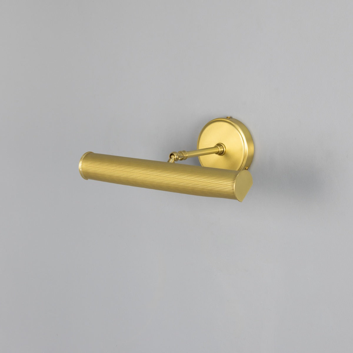 Bilbury Adjustable Reeded Brass Picture Light 35.5cm IP20 - View 16
