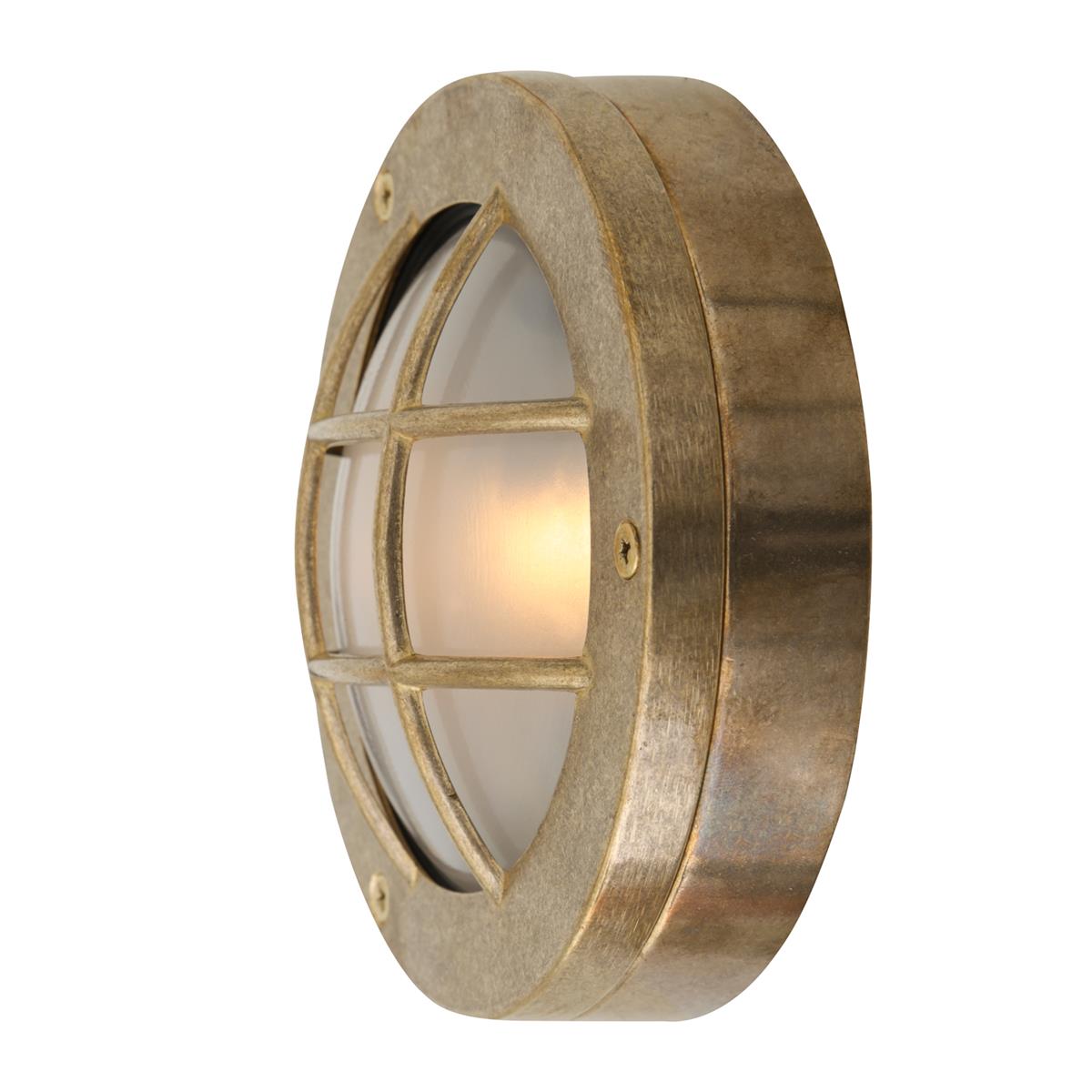 Muara Bulkhead Outdoor Wall Light 14cm IP64 - View 1