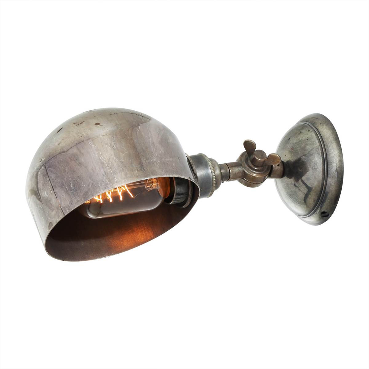 San Jose Adjustable Modern Brass Wall Light 13cm IP20 - View 2